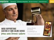 Campagne Bonneterre "Nous Supportons Gaston Calme Suisse"