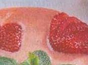 Velouté fraises gariguettes floc rosé Gascogne, vapeur menthe