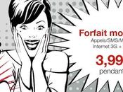 forfait Free Mobile 19,99€ proposé 3,99€