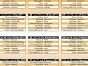calendrier l’ASM pour saison 2014-2015 #TOP14 #ChampionsCup
