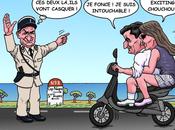 Sarkozy peut rouler sans casque scooter