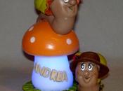 Veilleuse avec escargots rigolos