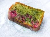 Cake framboises matcha