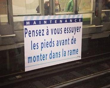 Il fait sourire le métro !