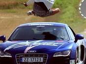 Sauter dessus Audi lancée km/h