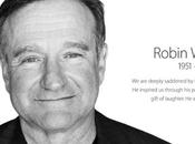 Apple rend hommage Robin Williams site
