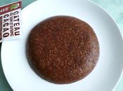 gâteau hyperprotéiné d'avoine chocolat noir avec poudre sirop d'agave (sans sucre oeufs beurre)