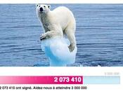 Environnement plus millions signatures pour sauver climat