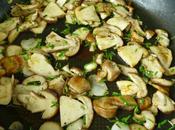 Poêlée jeunes cèpes