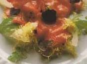 Carpaccio d’aloyau vinaigrette truffes salade roquette mimosa