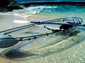 Kayak transparent pour admirer fonds marins!