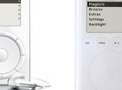octobre 2001: lancement premier iPod