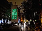 "I'm real artist" pour Nuit Blanche 2014 Paris Street