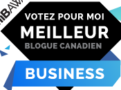 Votez pour blogue concours Awards