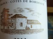 Francs-Côtes Bordeaux Charmes Godard blanc) 2013 Sauternes Cantegril 2010