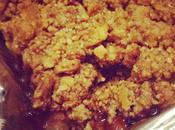 Crumble pommes poires (pour recycler biscuits cassés)