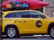 North Face offre grande aventure passagers taxi