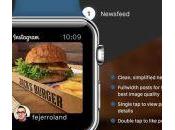 Apple Watch concept l’application Instagram