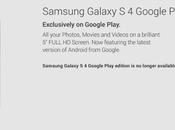 ventes Samsung Galaxy Google Play Edition