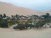 Direction surfer dans désert Pérou