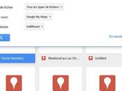 Comment rechercher cartes personnalisées Google Drive
