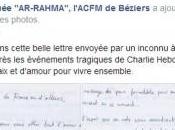 ESPOIR: Grande Mosquée Béziers reçoit lettre touchante…