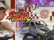 vidéo Street Fighter démolir voiture