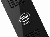 Intel Compute Stick, micro ordinateur brancher moniteur