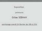 Galerie MOISAN exposition Gilles SEBHAN Février 2015