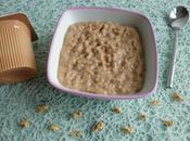 porridge noisette amande protéines soja psyllium (riche fibres, sans gluten lait)