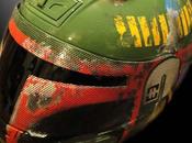 casques motos customisés couleurs super-héros