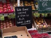 Défense tâter fruits