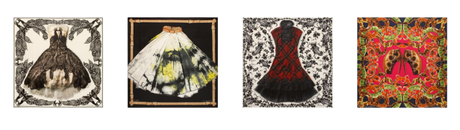 Mode collection foulards Alexander McQueen