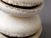 Macarons chocolat- earl grey