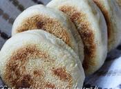 Muffins anglais lait soja, pâte levée, pour brunch goûter