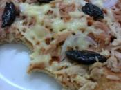 Pizza pain libanais thon