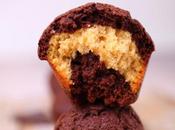 Muffins marbrés chocolat &amp; vanille