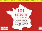2012-2013 d'action service Français.101 raisons faire confiance Gauche