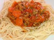 Spaghetti moules carottes