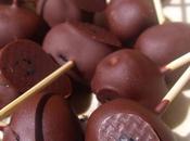 Olives confites enrobees chocolat