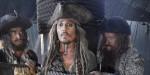 Pirates Caraïbes première photo Jack Sparrow