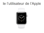 guide Apple Watch officiel disponible ligne