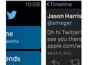 Twitter disponible l’Apple Watch