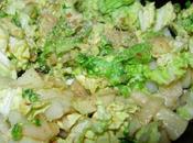 P’tite salade crudi brocolis, chou rave chinois.