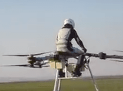 Flyke drone s’inspire fois d’un vélo vaisseau spatial