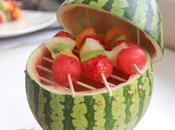 barbecue fruits
