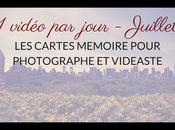 cartes mémoire pour photographe vidéaste