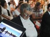 Rochelle appli pour "donner gens l'envie d'entrer dans musée"