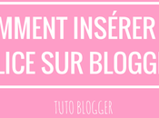 Comment insérer police d'écriture Blogger?