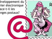 déclin timbres postaux